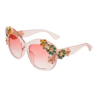 Gucci Bee Butterfly Pink Sunglasses